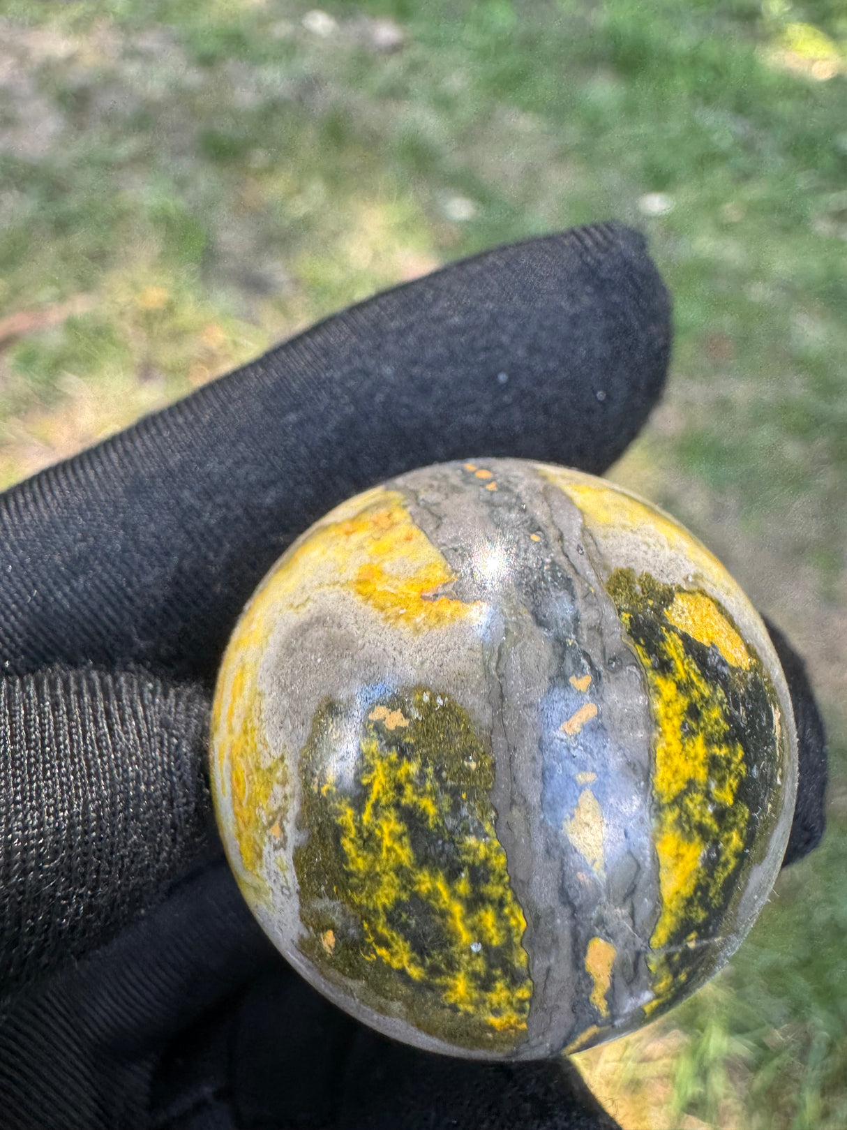 Blue Agate Sphere  - 45g