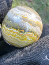Blue Agate Sphere  - 45g