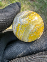 Blue Agate Sphere  - 45g