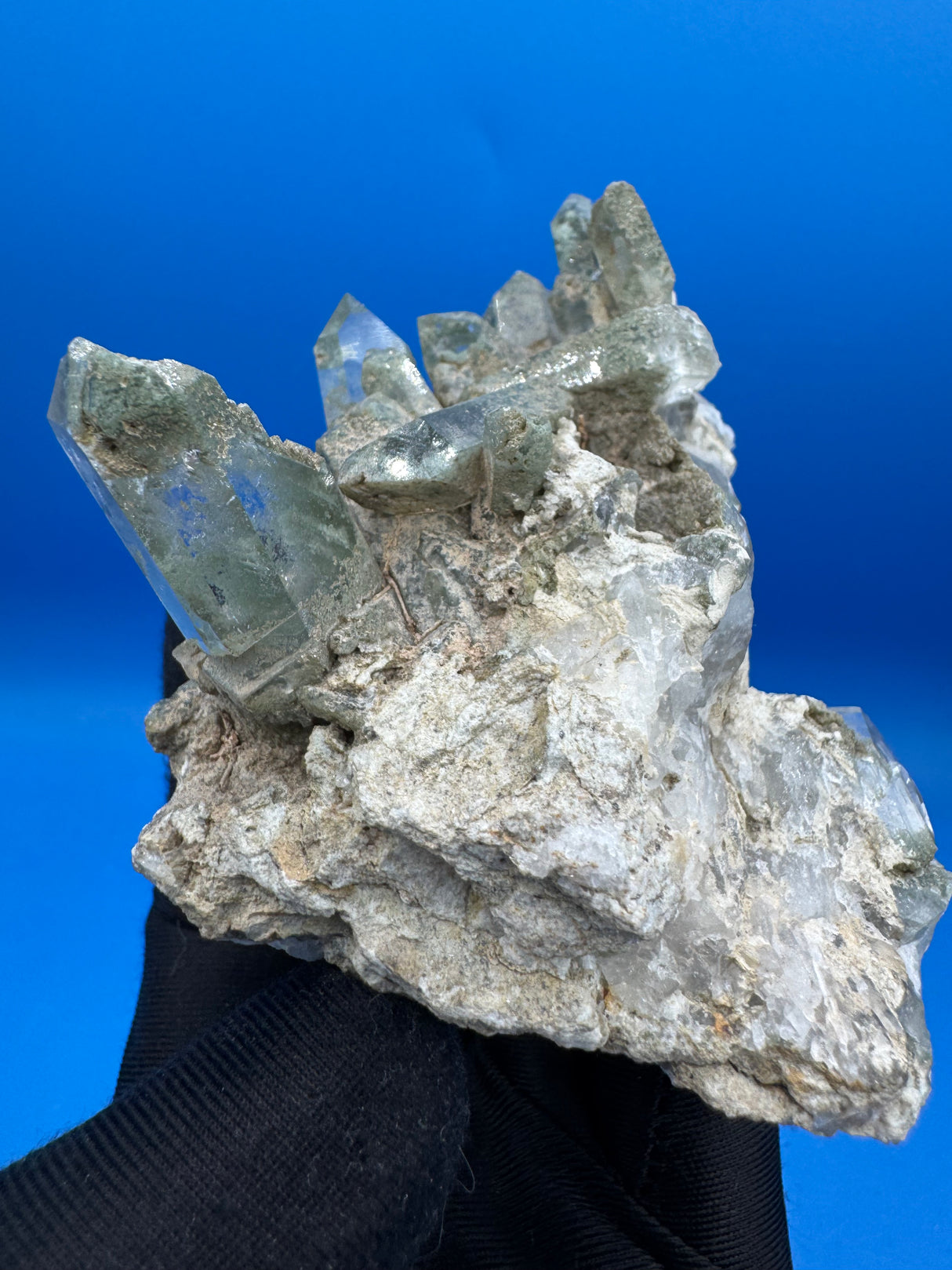 Chlorite Quartz Specimen - 238g