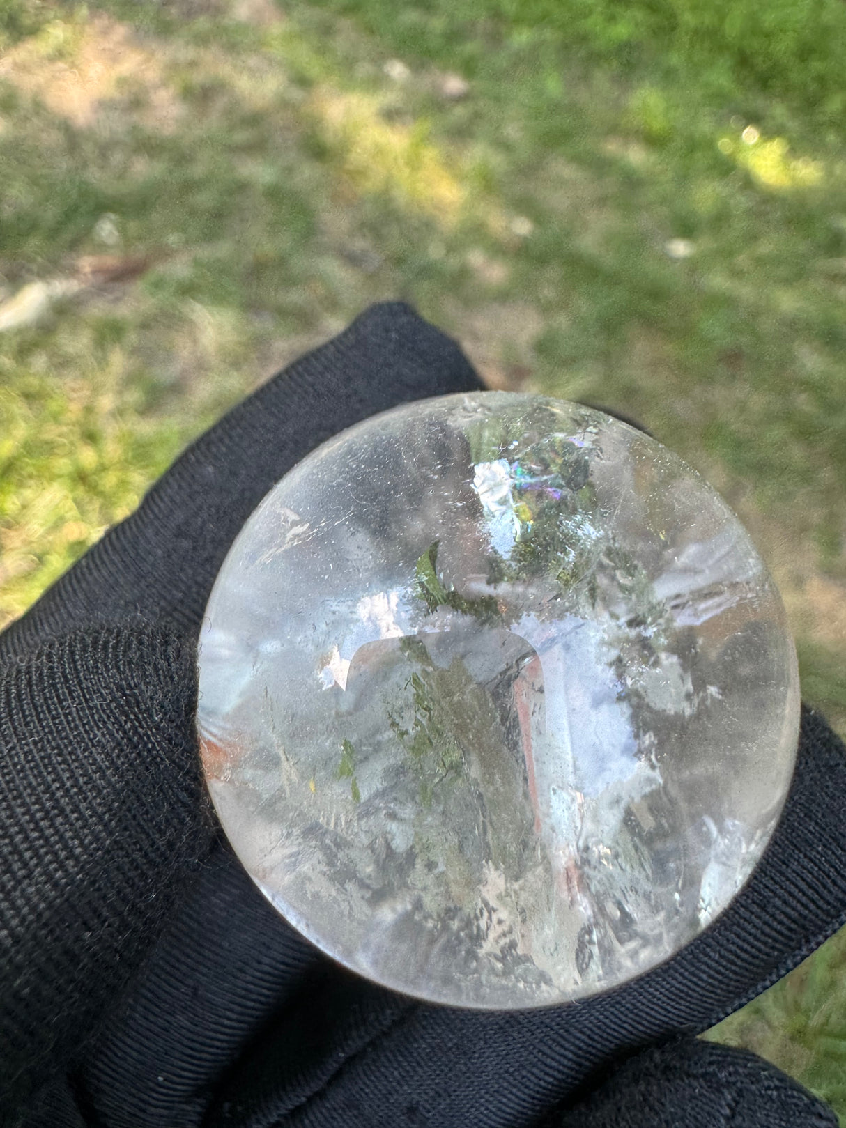 Blue Agate Sphere  - 60g