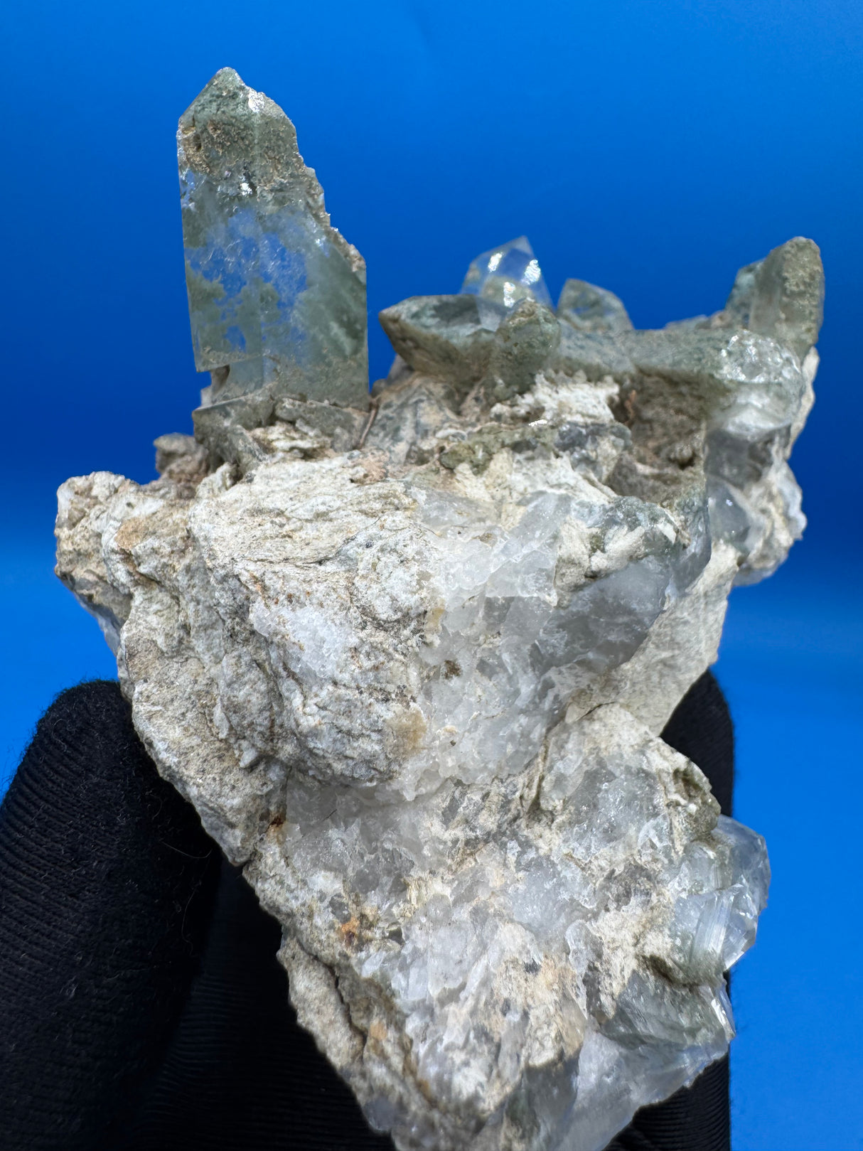 Chlorite Quartz Specimen - 238g