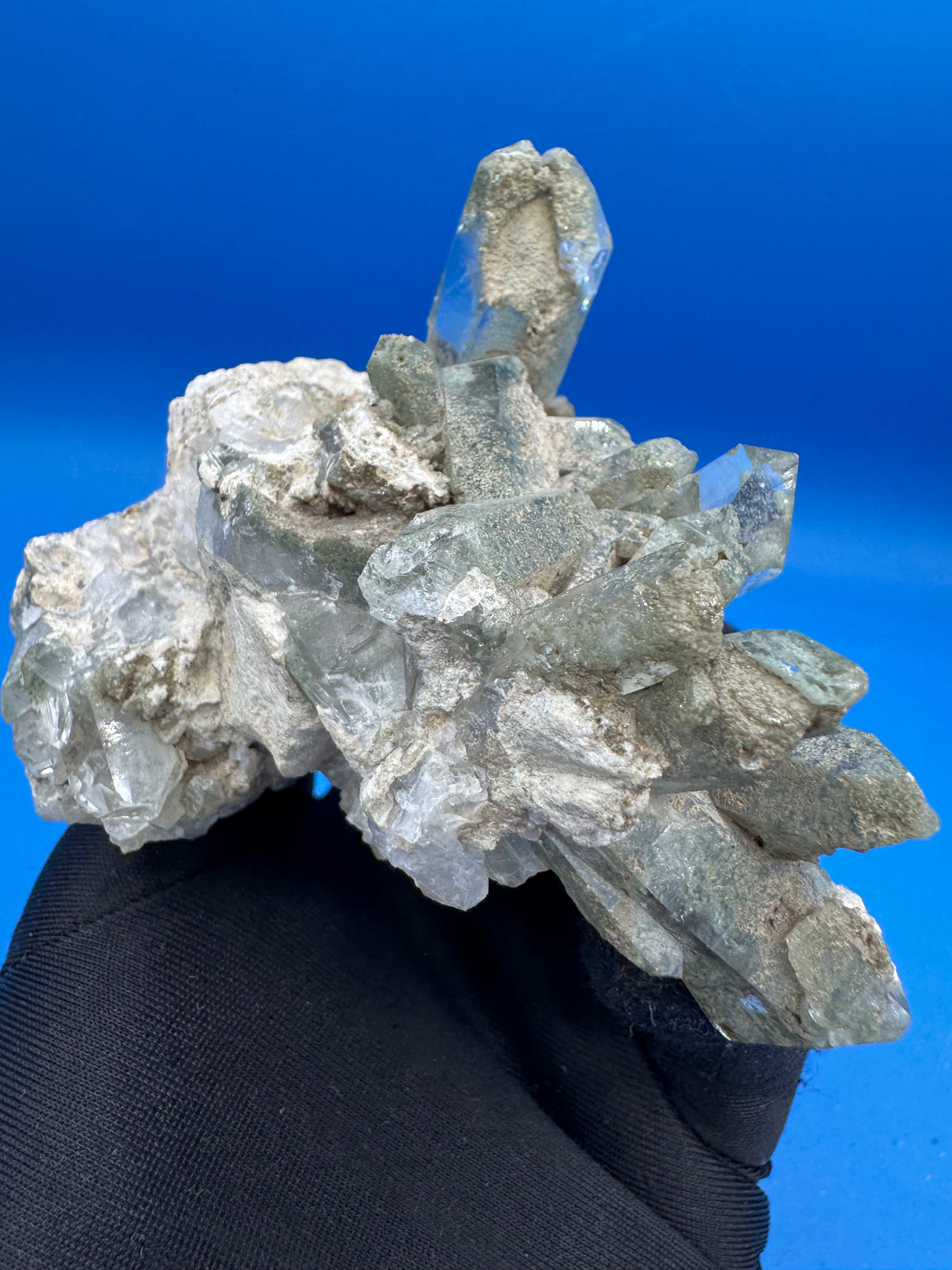 Chlorite Quartz Specimen - 238g