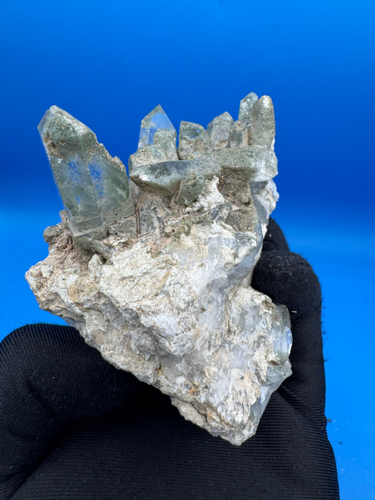 Chlorite Quartz Specimen - 238g