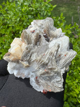 Garnet on Star Mica Specimen - 373g