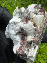 Garnet on Star Mica Specimen - 138g