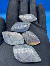 Labradorite Cabochon 5pc Lot - 49g
