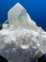 Morganite and Ttourmaline Specimen - 751g