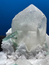 Morganite and Ttourmaline Specimen - 751g