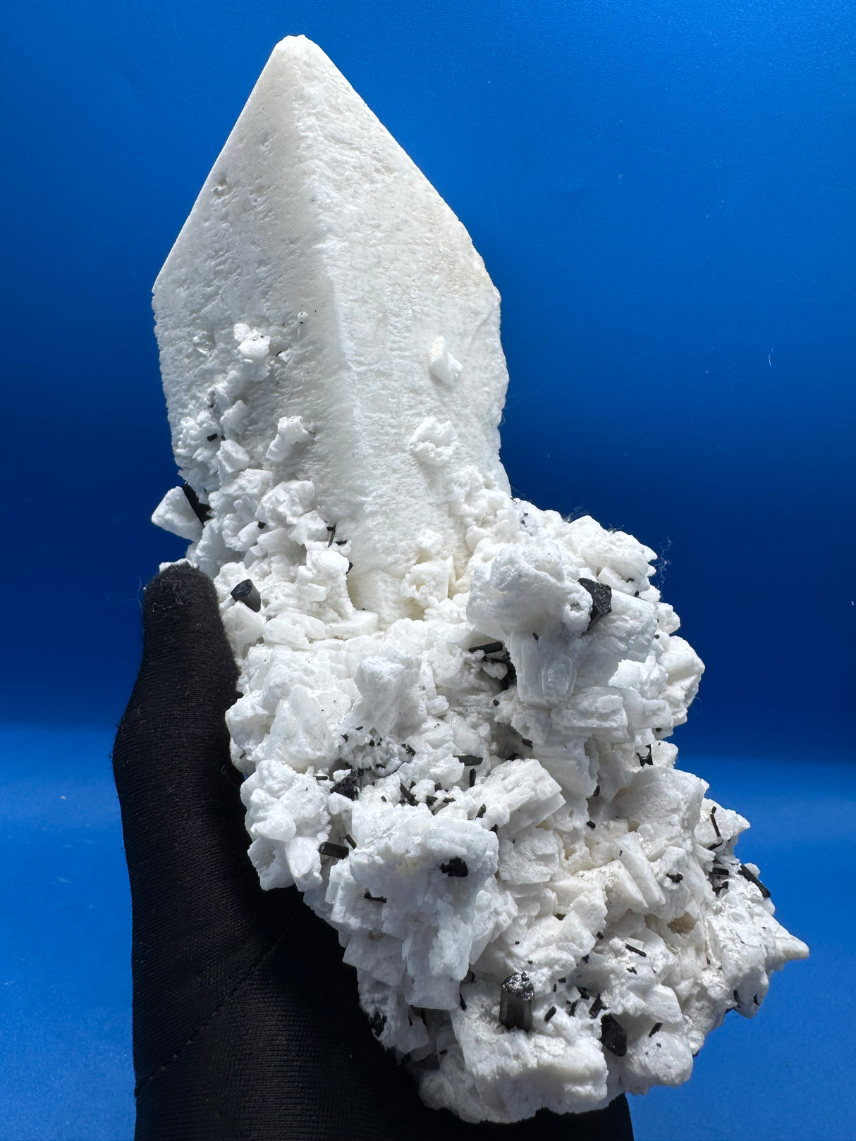 Feldspar and Black Tourmaline - 1526g