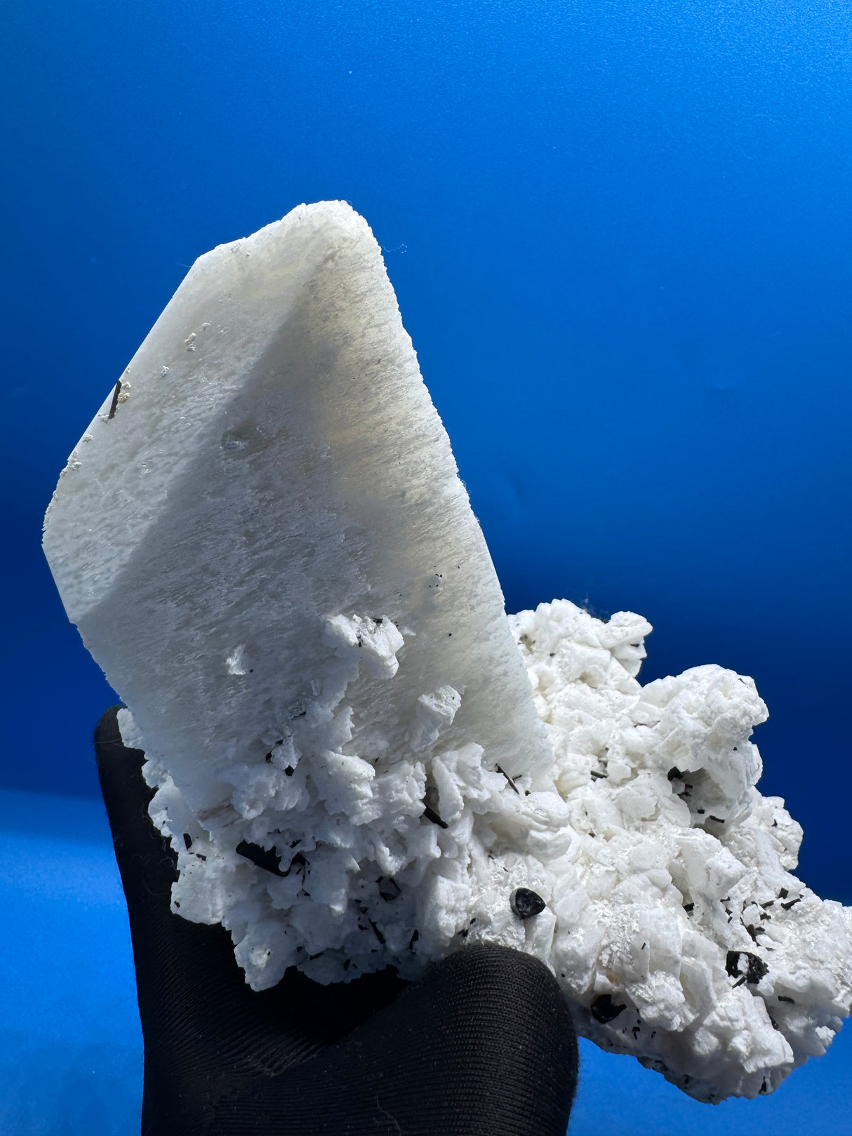 Feldspar and Black Tourmaline - 1526g