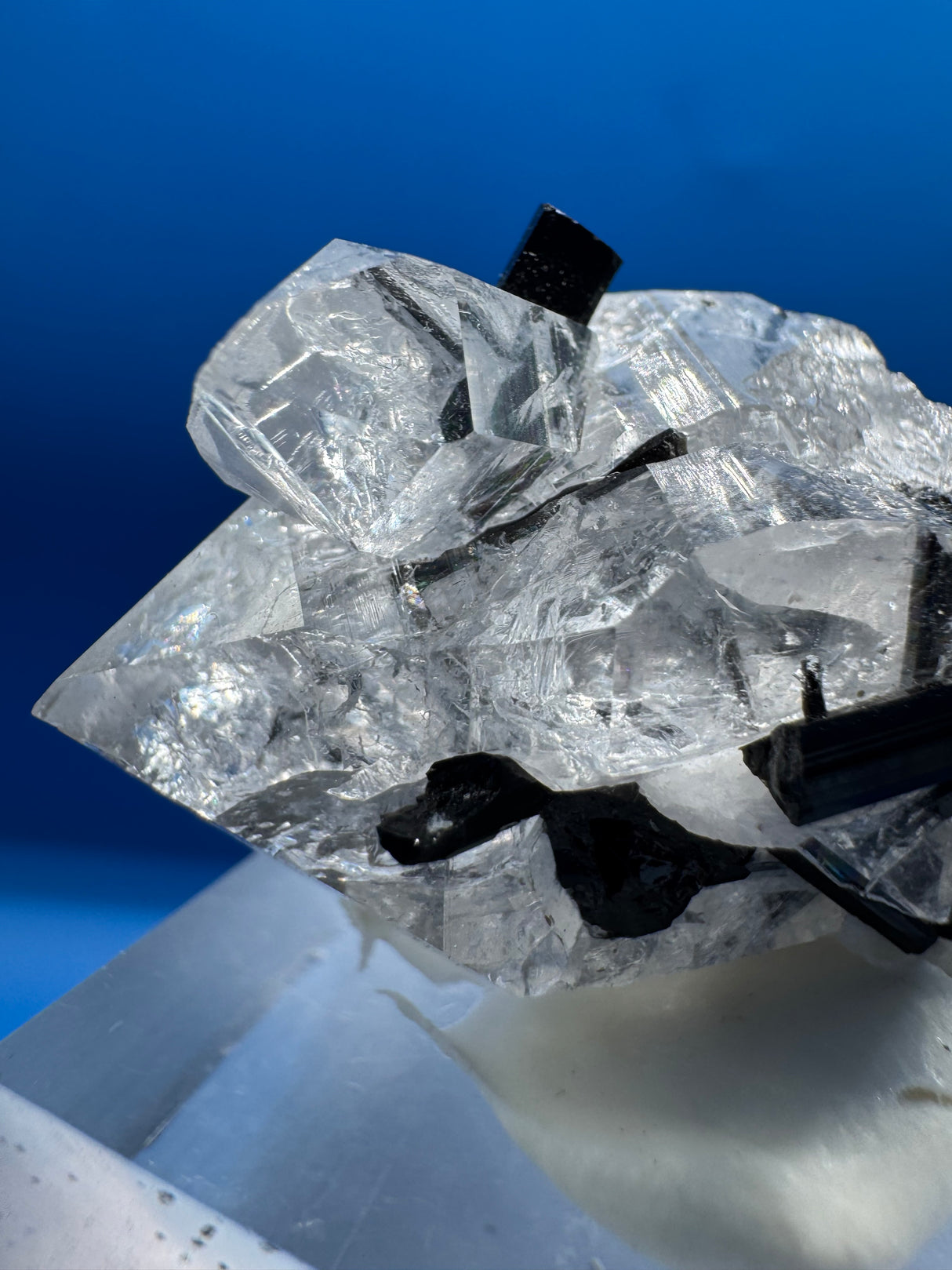 Black Tourmaline & Quartz Specimen - 39g