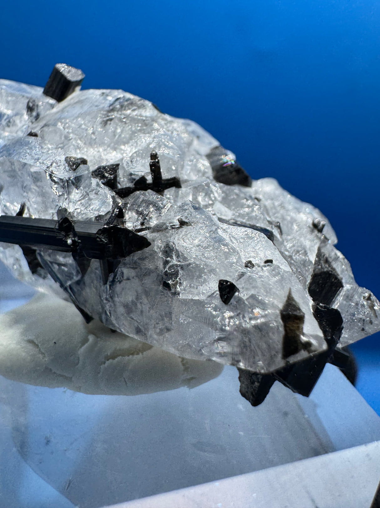 Black Tourmaline & Quartz Specimen - 39g