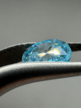 Blue Zircon Matched pair 2.79ct