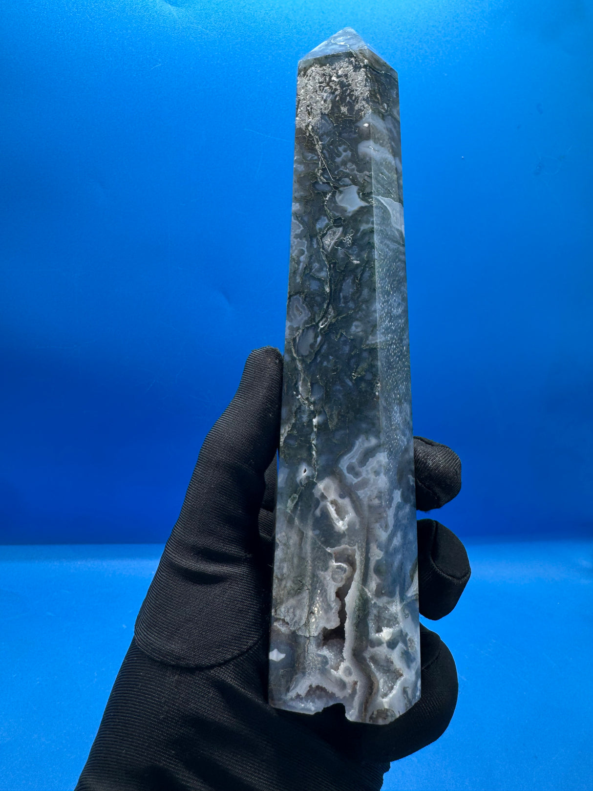 Ocean Jasper Polished Tower - 778g