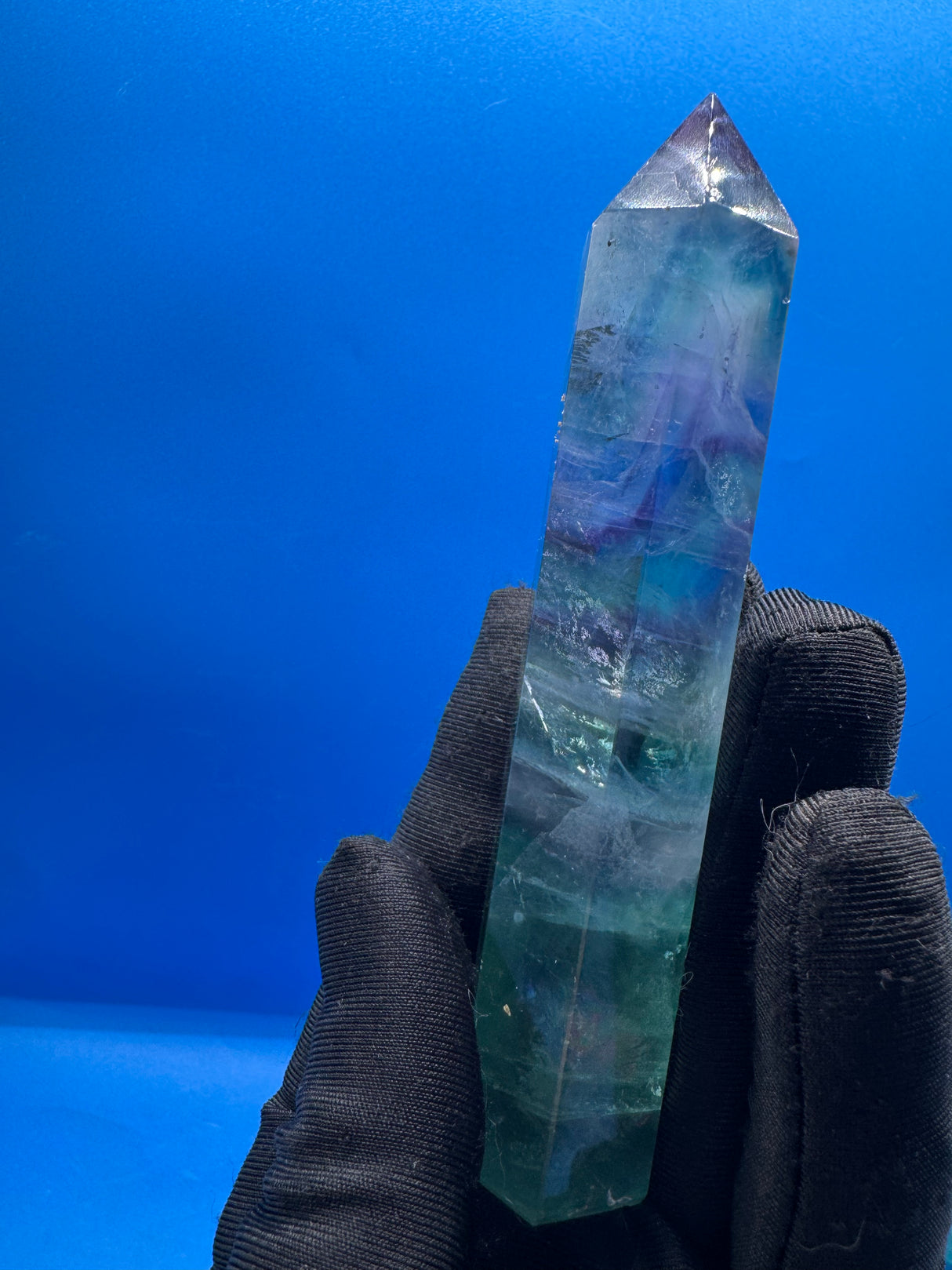 Fluorite Polished Tower - 144g