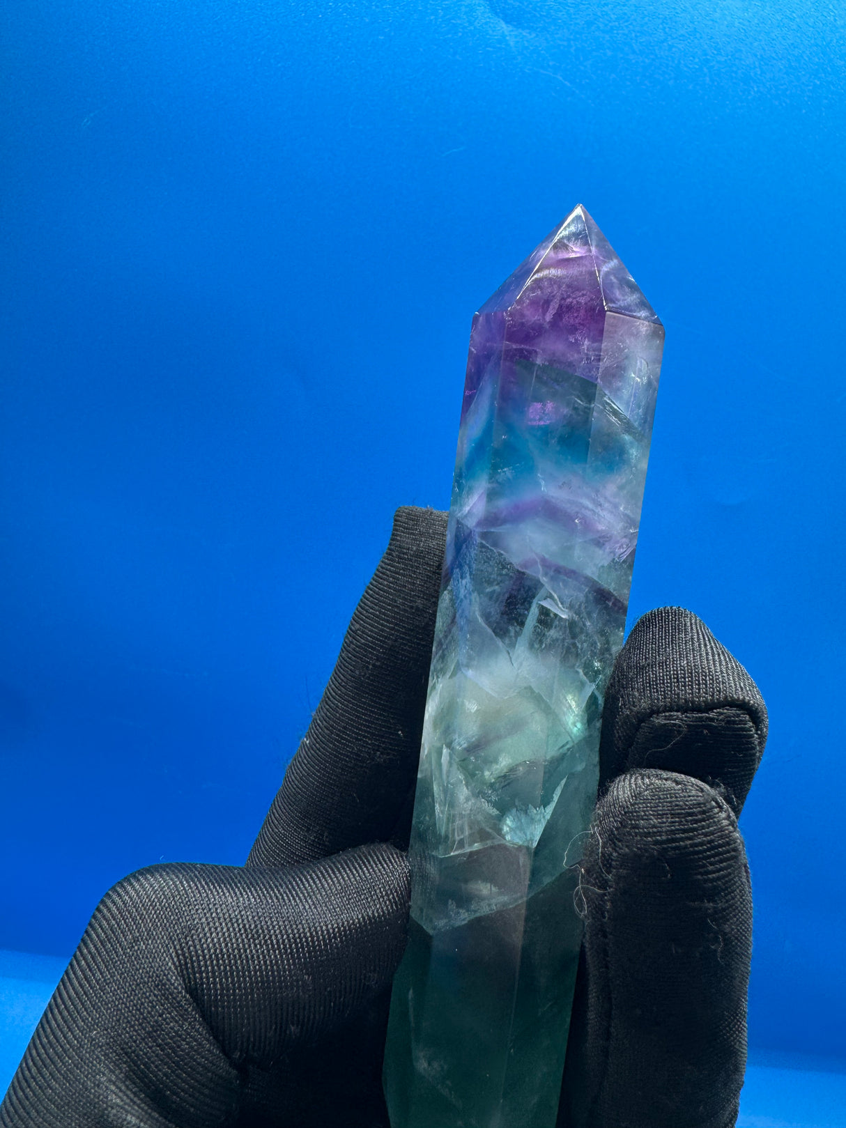 Fluorite Polished Tower - 128g