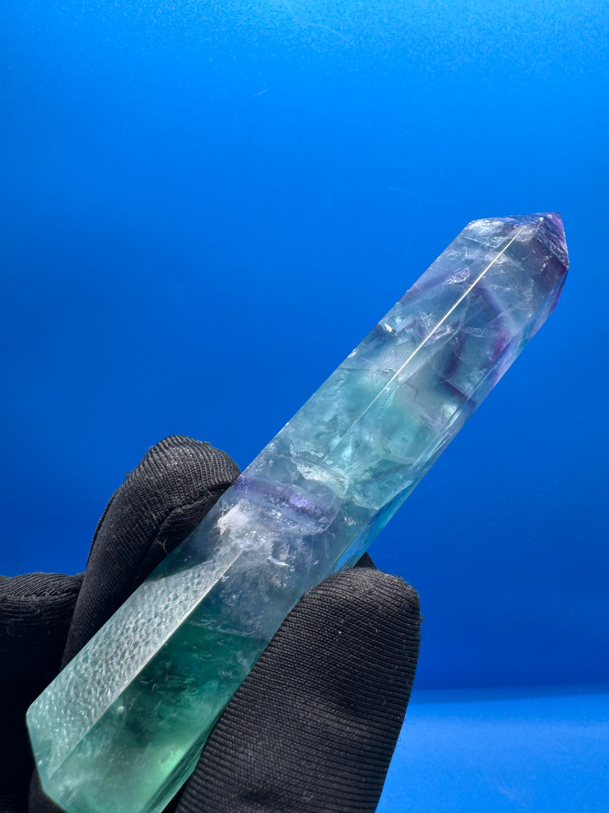 Fluorite Polished Tower - 127g