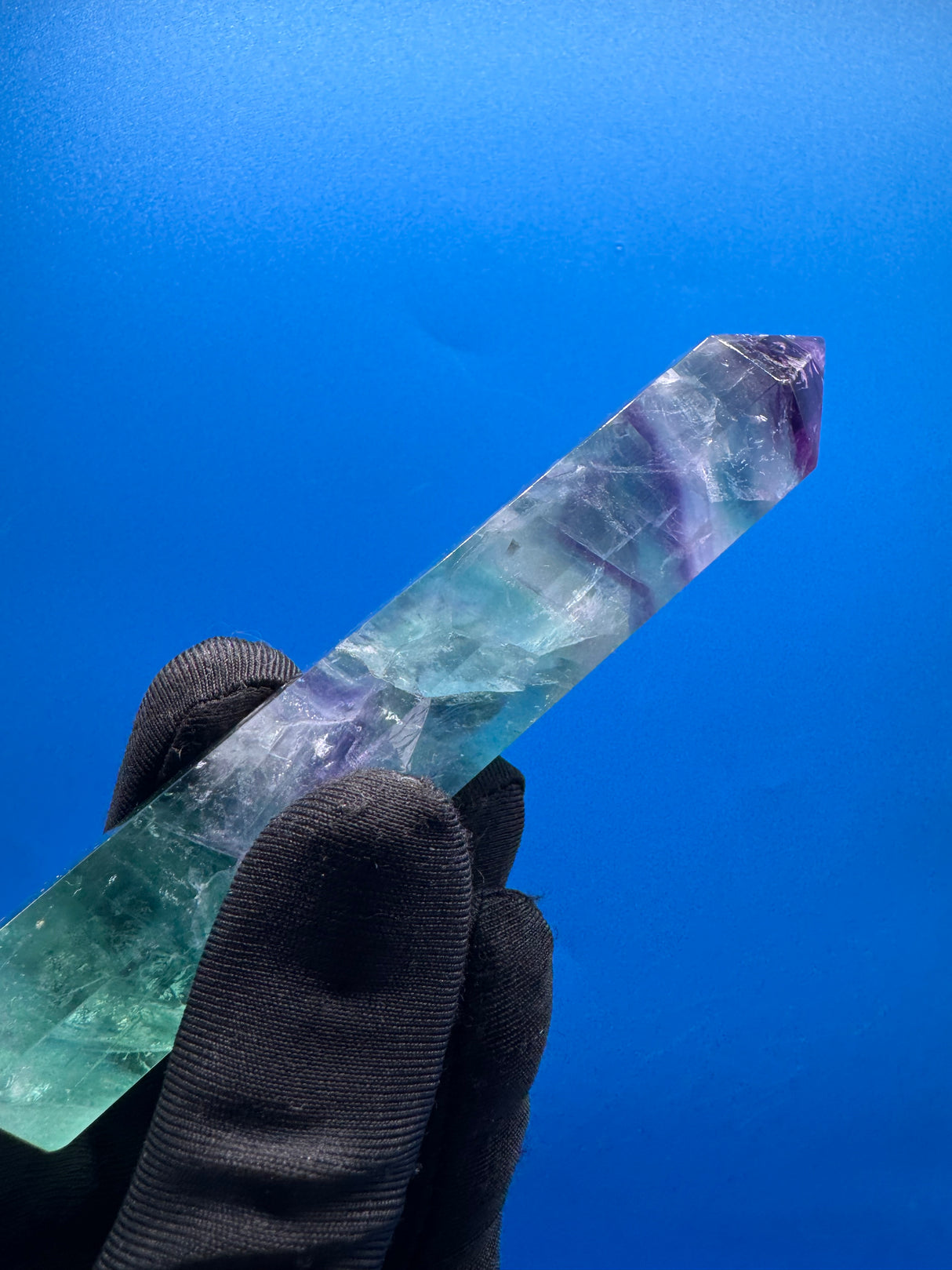 Fluorite Polished Tower - 127g