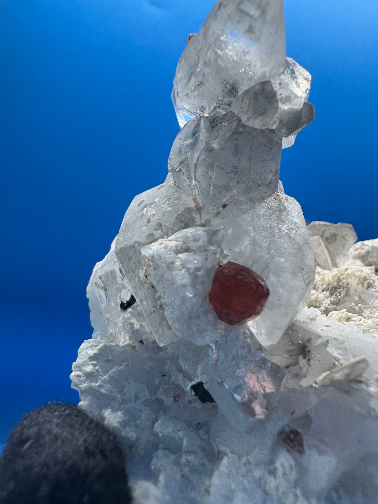 Garnet and Quartz Combo - 129g