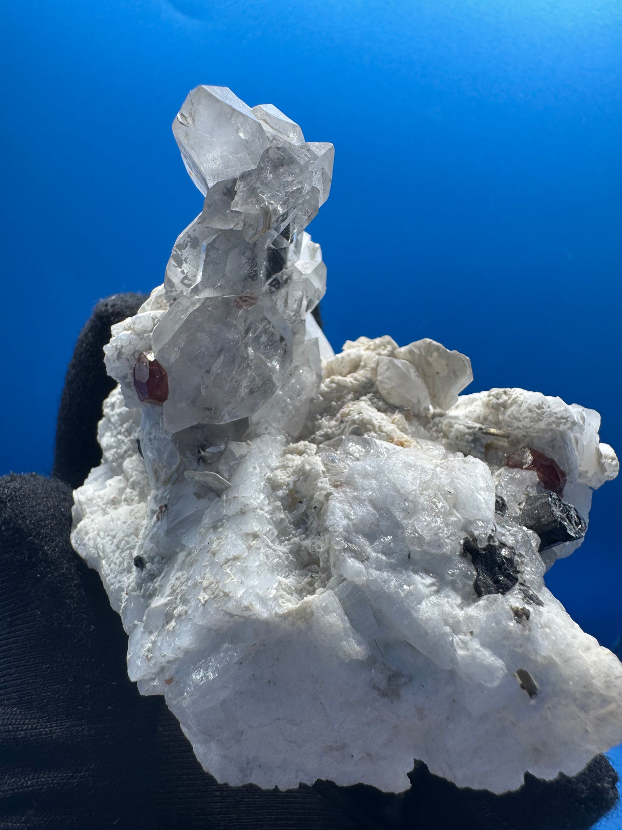 Garnet and Quartz Combo - 129g