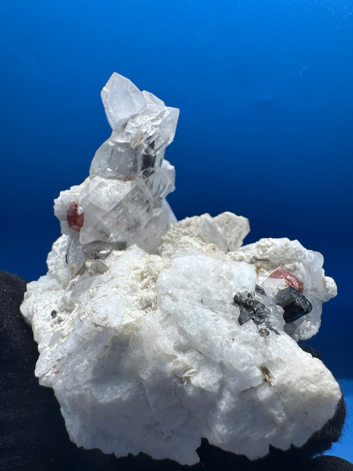 Garnet and Quartz Combo - 129g