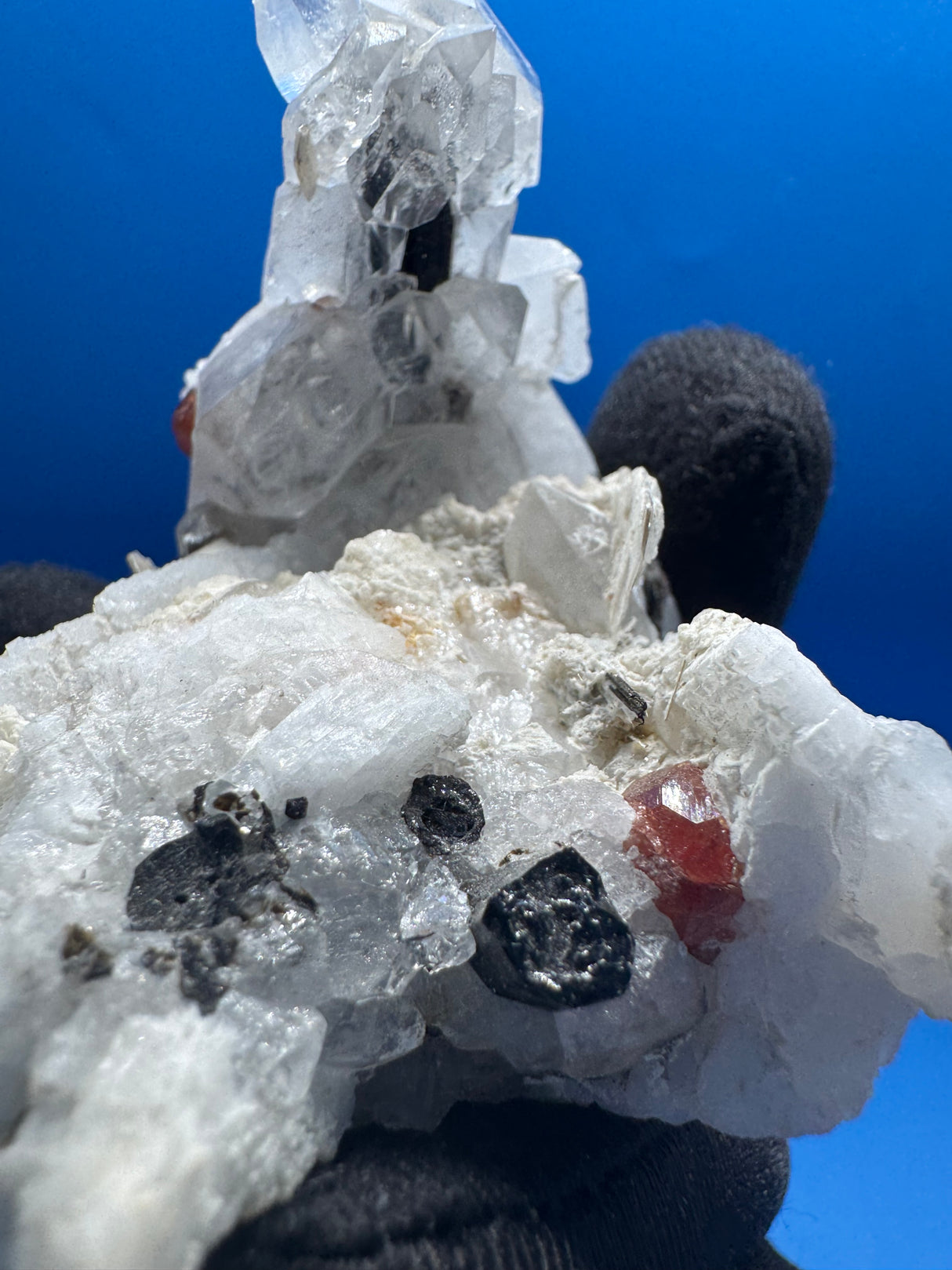Garnet and Quartz Combo - 129g