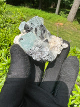 Aquamarine and Tourmaline Specimen - 78g