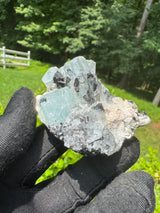 Aquamarine and Tourmaline Specimen - 78g