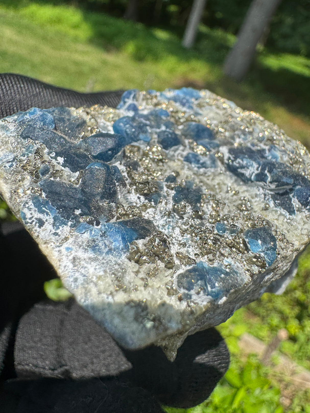 Afghanite nd Pyrite Specimen - 333g