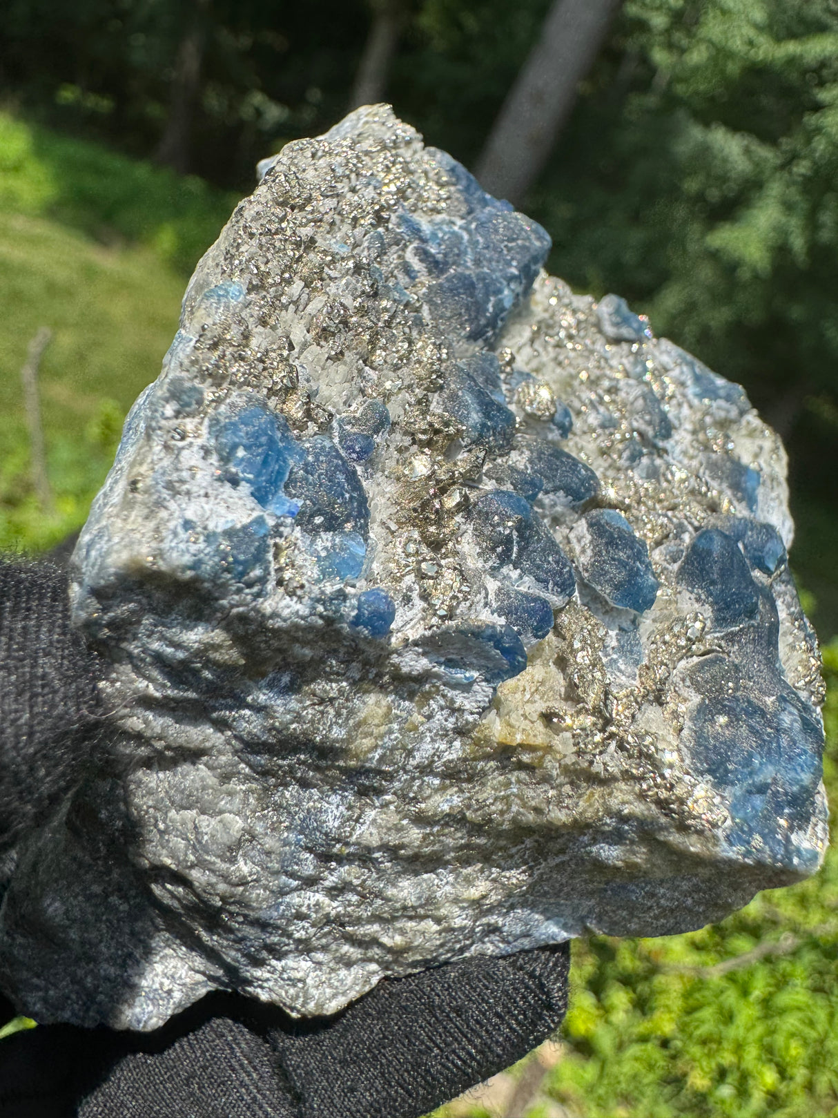 Afghanite nd Pyrite Specimen - 333g