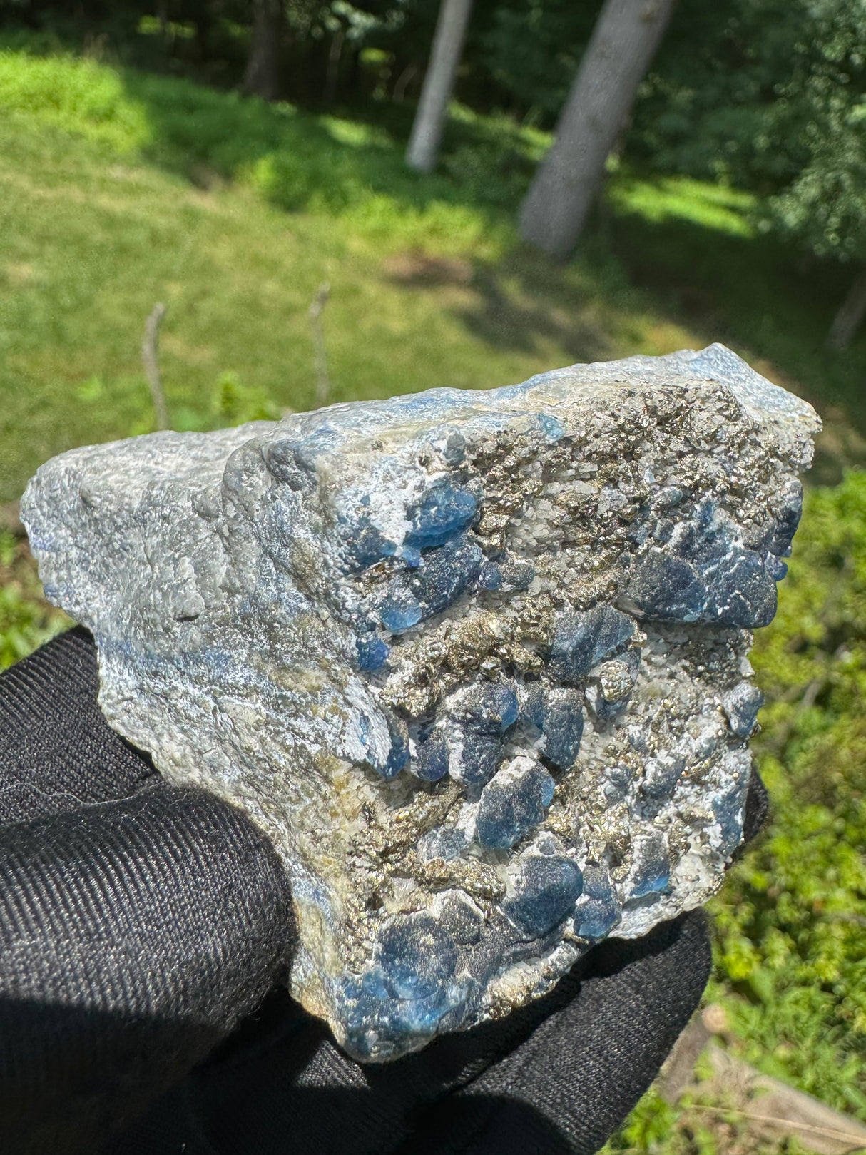 Afghanite nd Pyrite Specimen - 333g