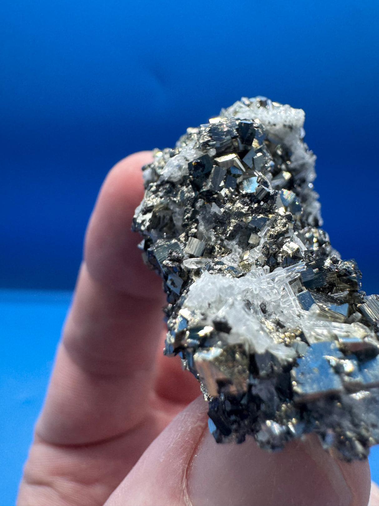 Pyrite and Quartz Specimen - 47g