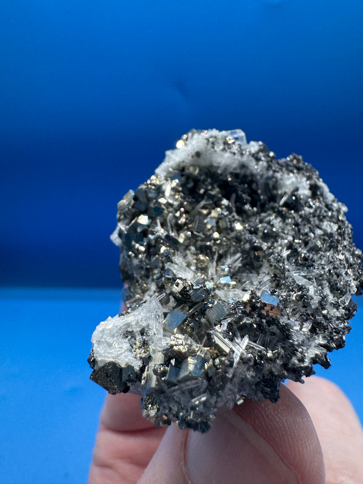 Pyrite and Quartz Specimen - 47g