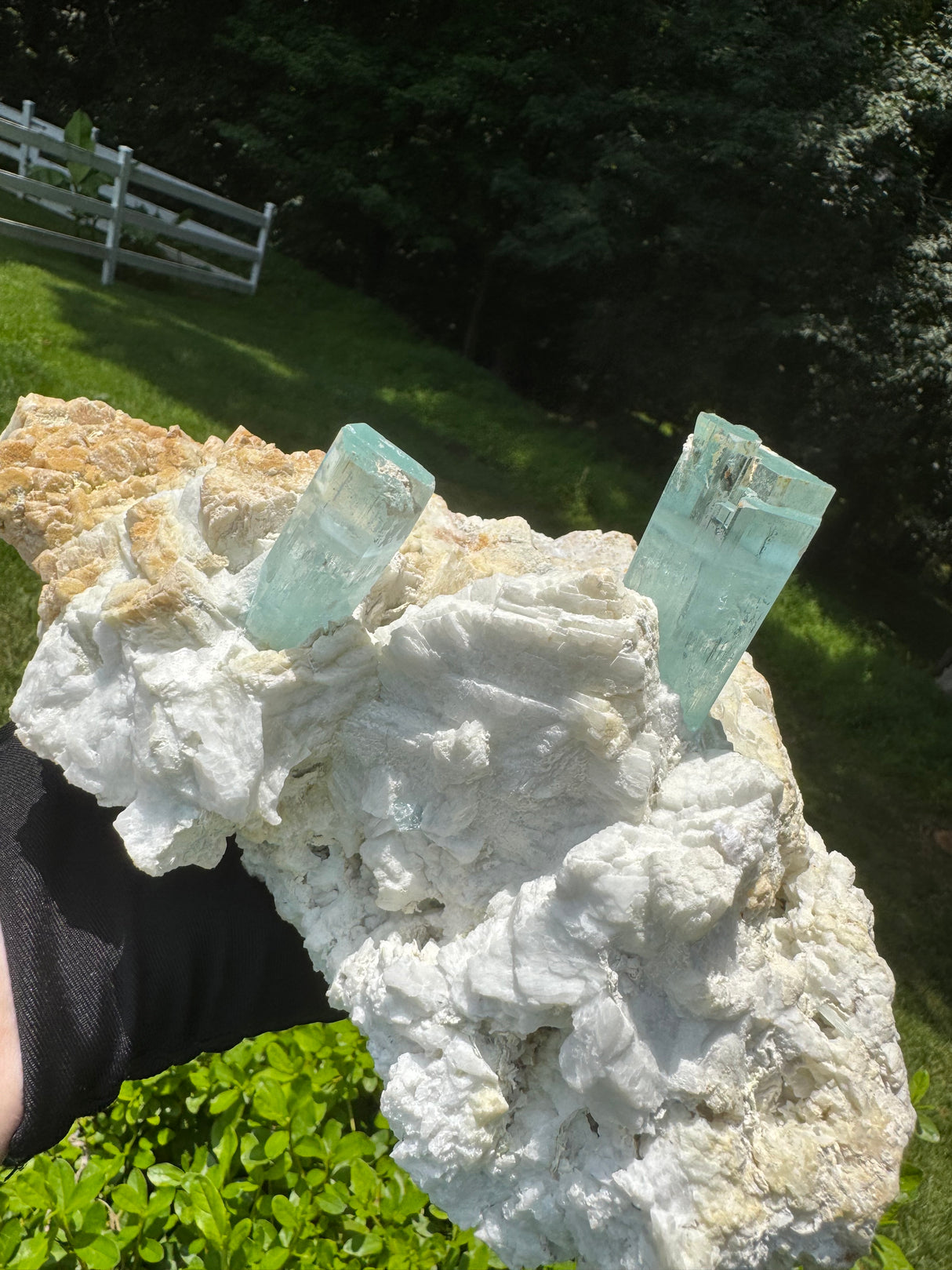 Aquarmarine Specimen - 7.84lb