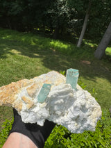 Aquarmarine Specimen - 7.84lb