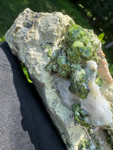 Green Garnet Specimen - 1184g