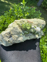 Green Garnet Specimen - 1184g
