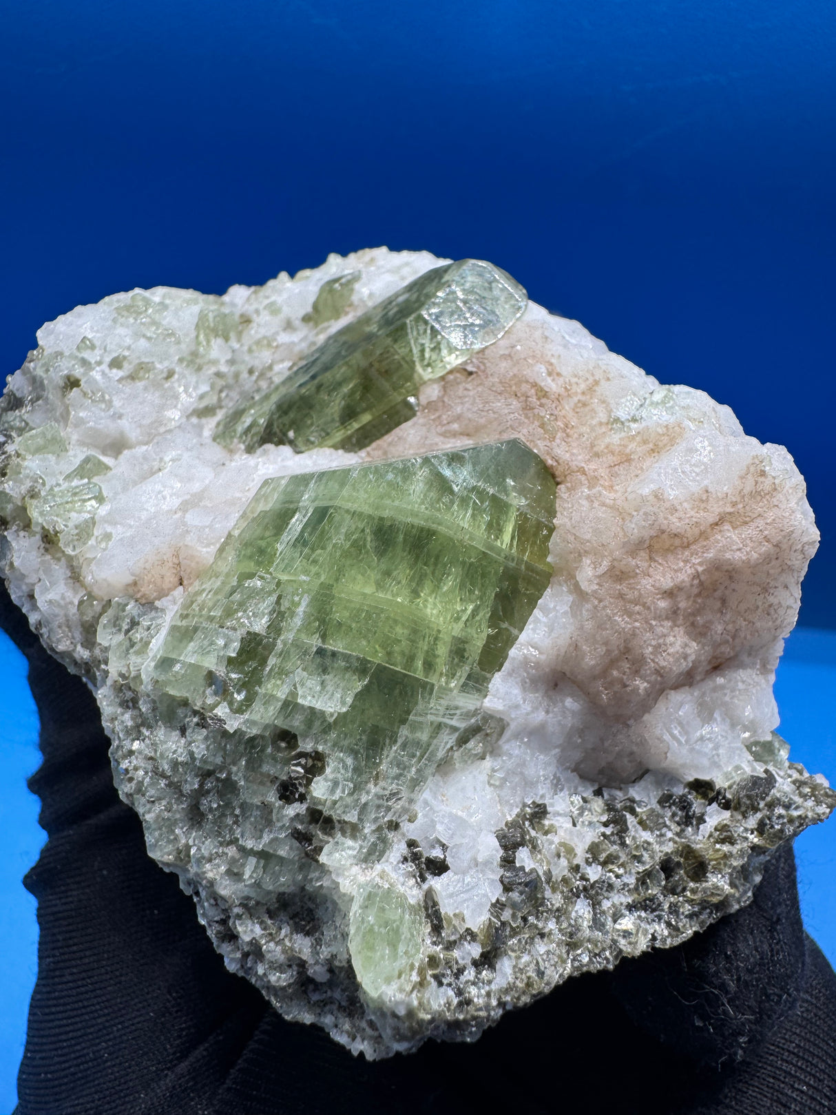 Green Diopside Specimen - 228g