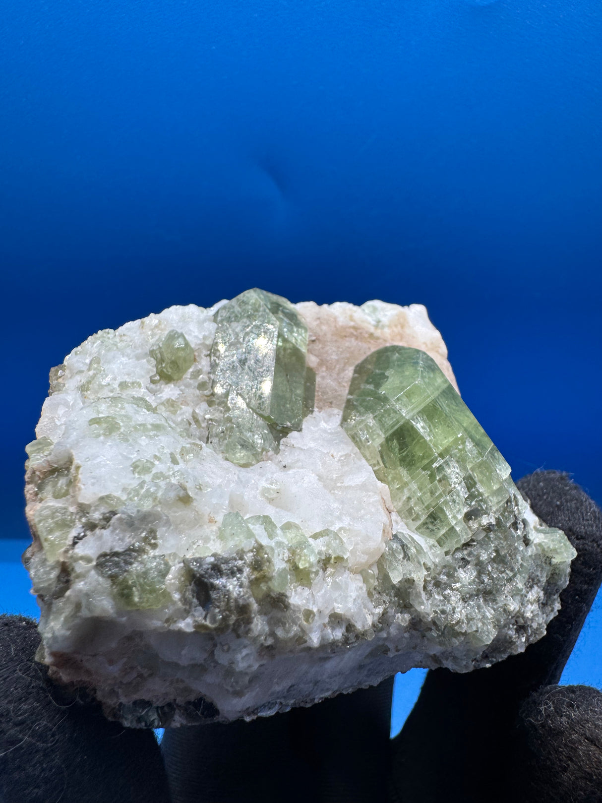 Green Diopside Specimen - 228g
