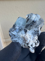 Aquamarine and Tourmaline Specimen - 78g