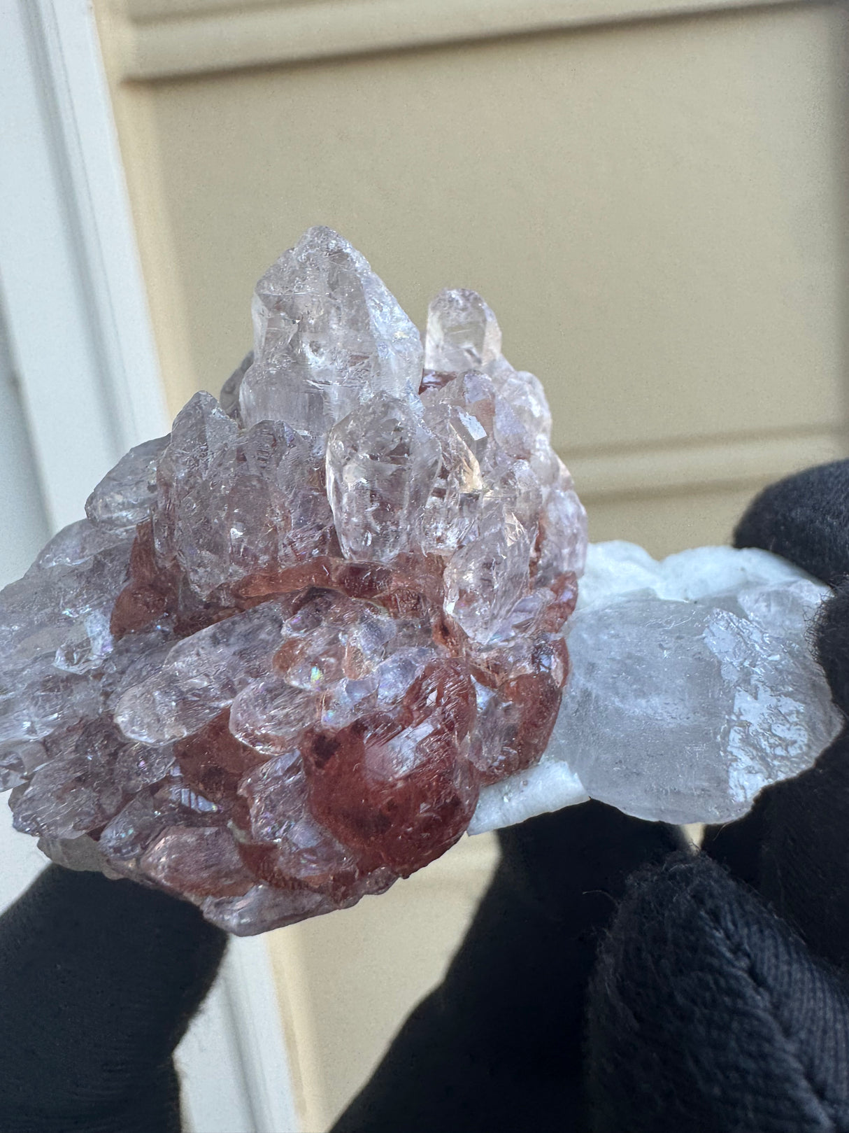 Garnet and Quartz Specimen - 116g