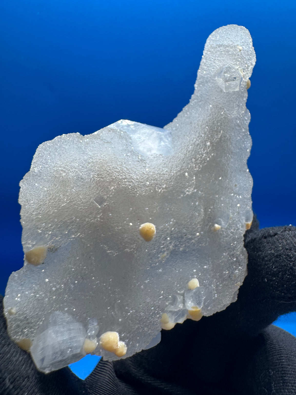 Chalcedony and Okenite Specimen - 93g