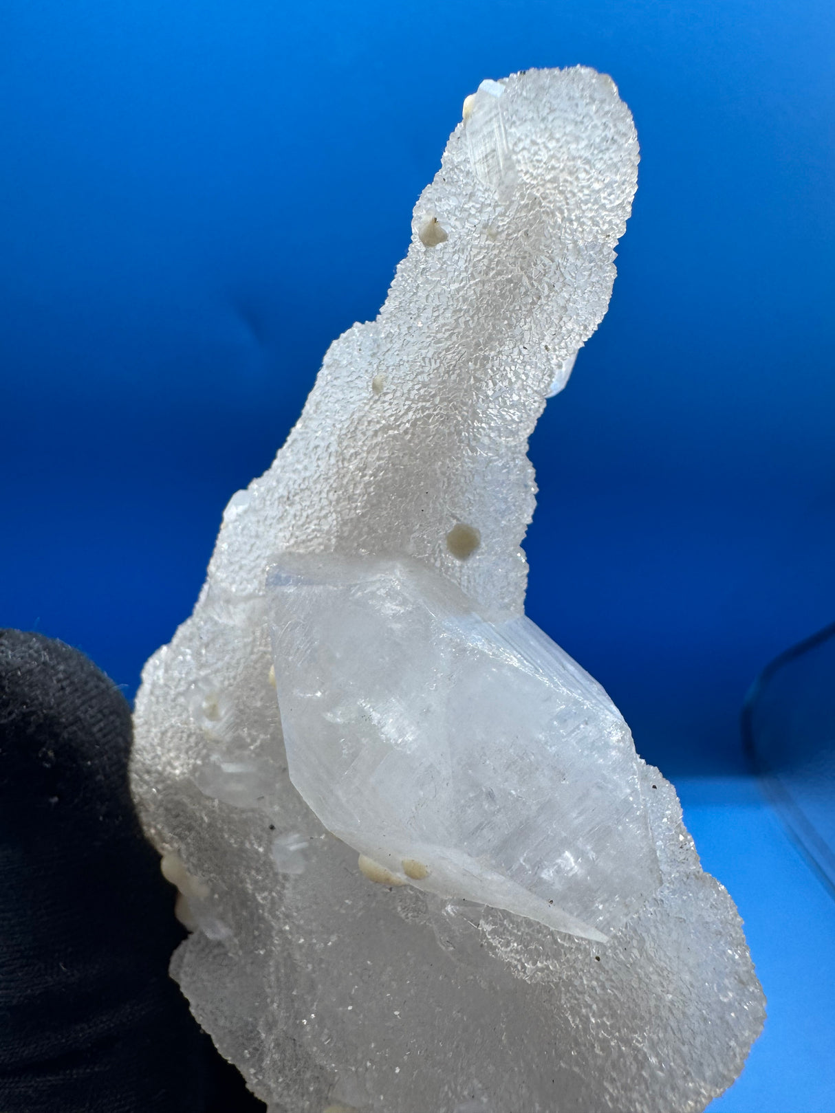 Chalcedony and Okenite Specimen - 93g