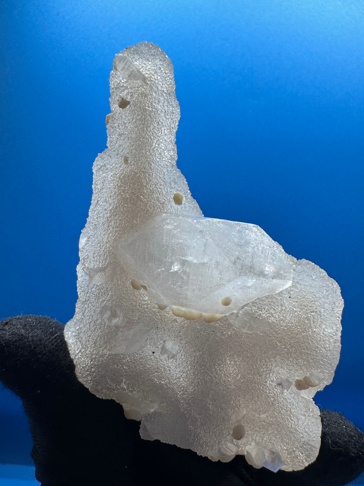 Chalcedony and Okenite Specimen - 93g
