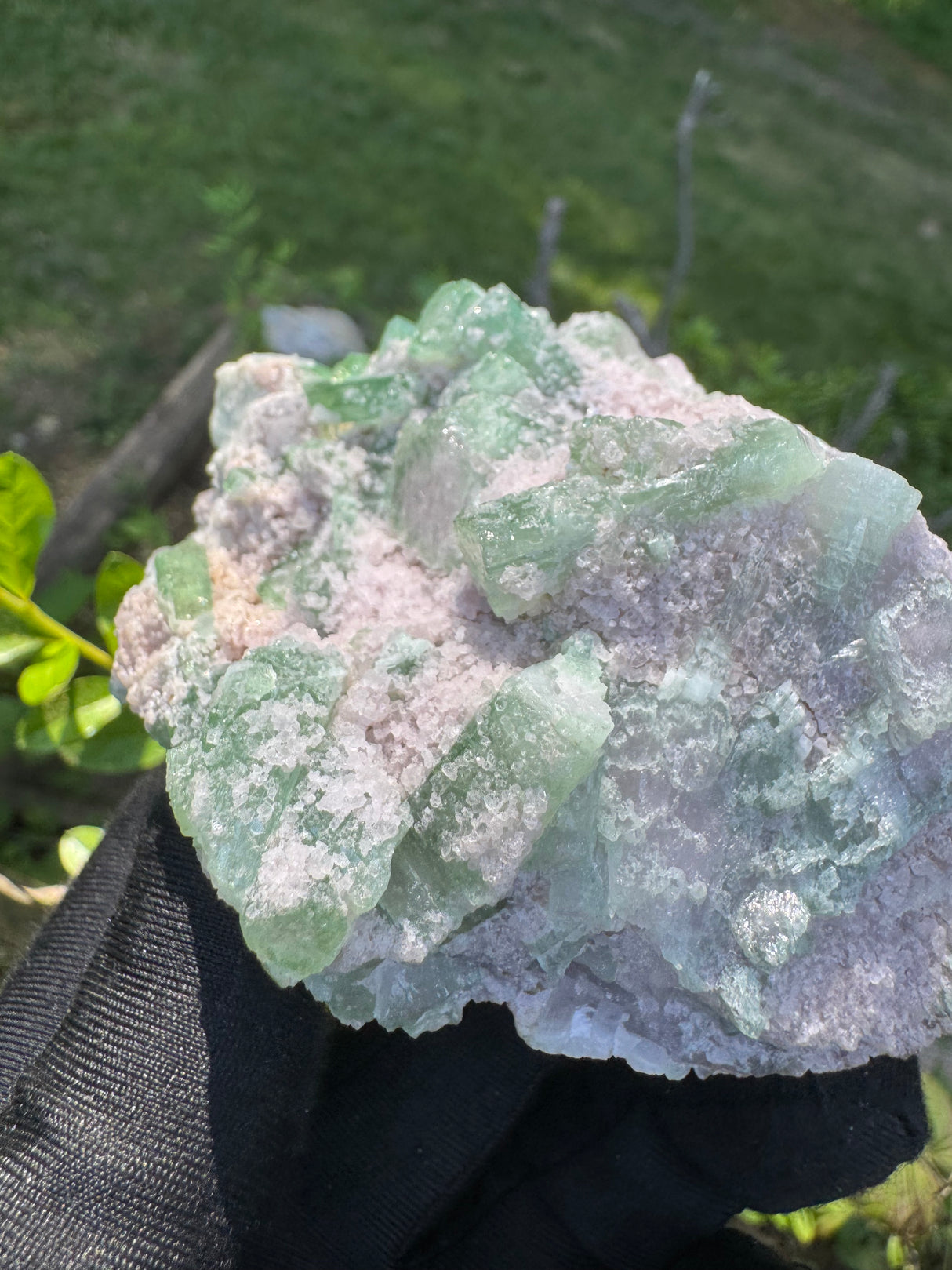 Green Tourmaline Specimen - 400g