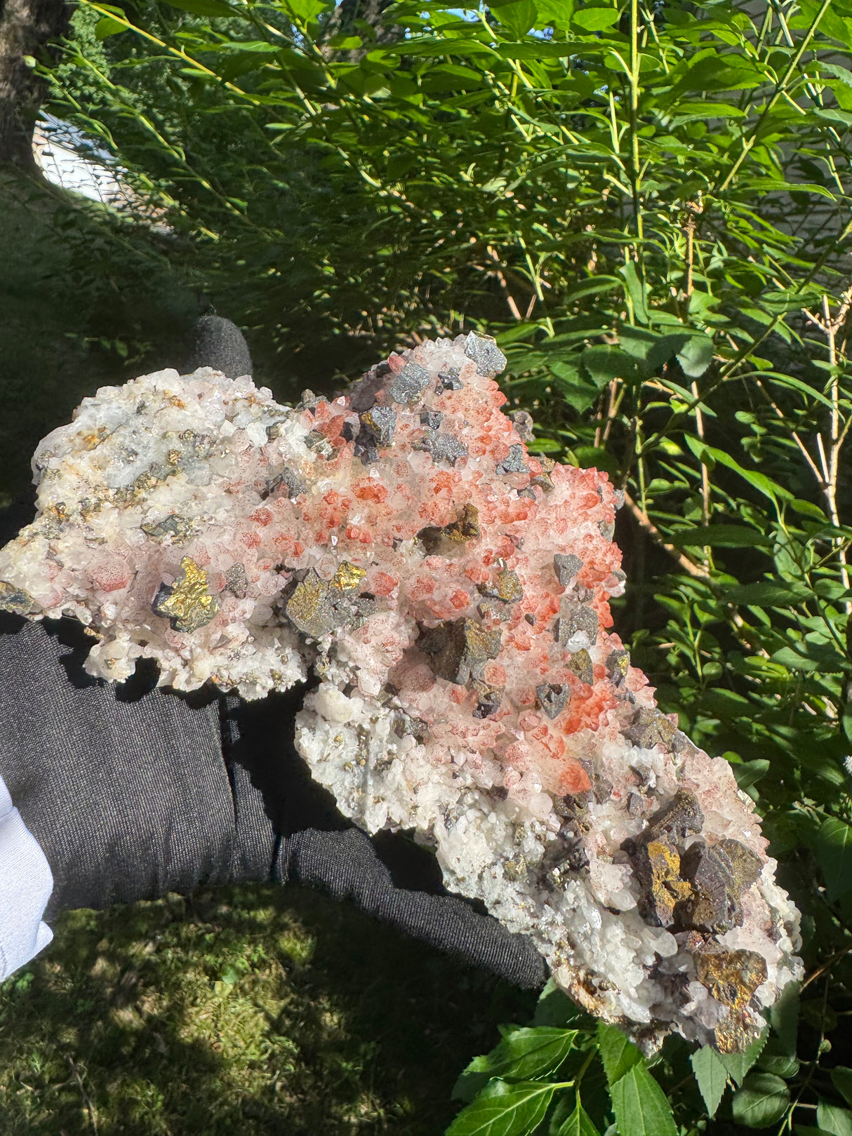 Pyrite and Quartz Masterpeice - 1090g