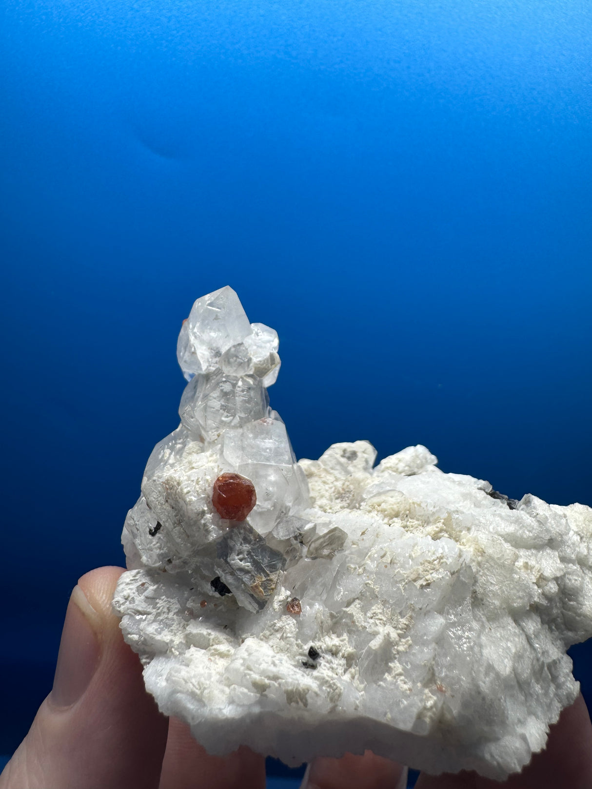 Garnet and Quartz Combo - 129g