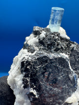Aquamarine and Tourmaline Specimen - 269g