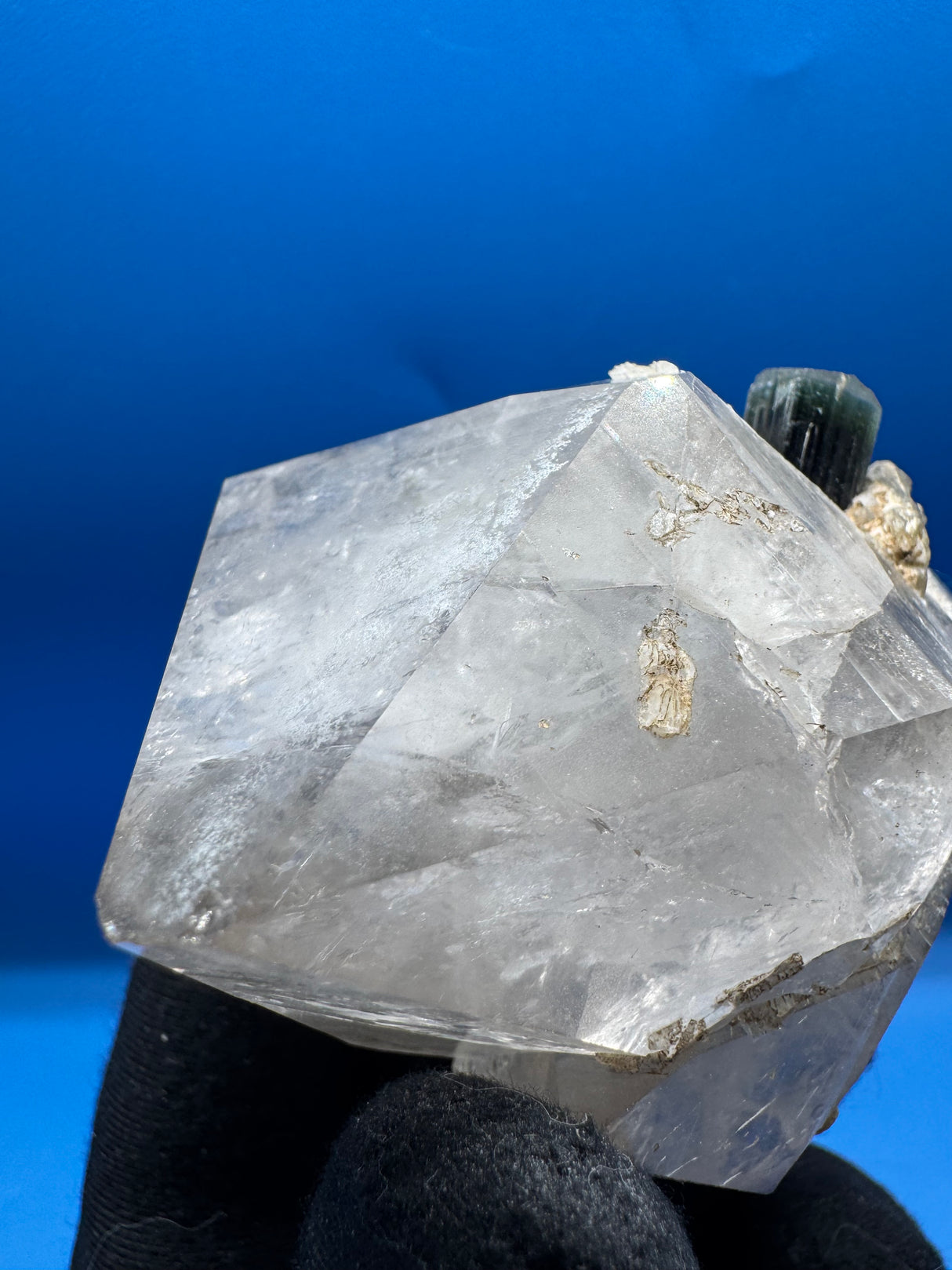 Greencap Tourmaline Specimen - 172g